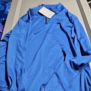 Nike Royal Blue 1/4 Zip Pullover Nwt Size Xl